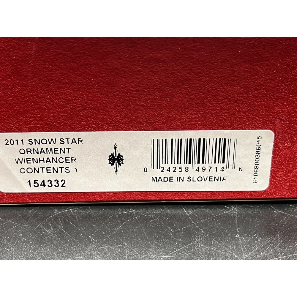 Waterford crystal snow